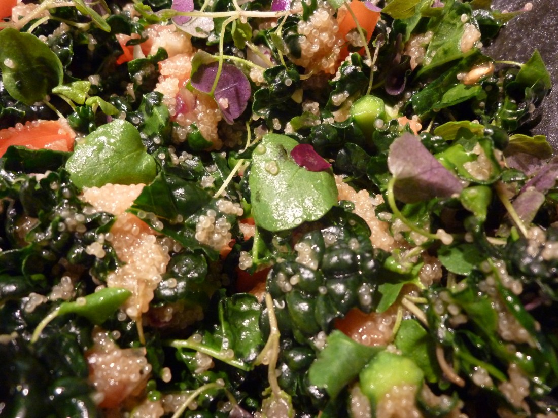 Kale and Korean Mint