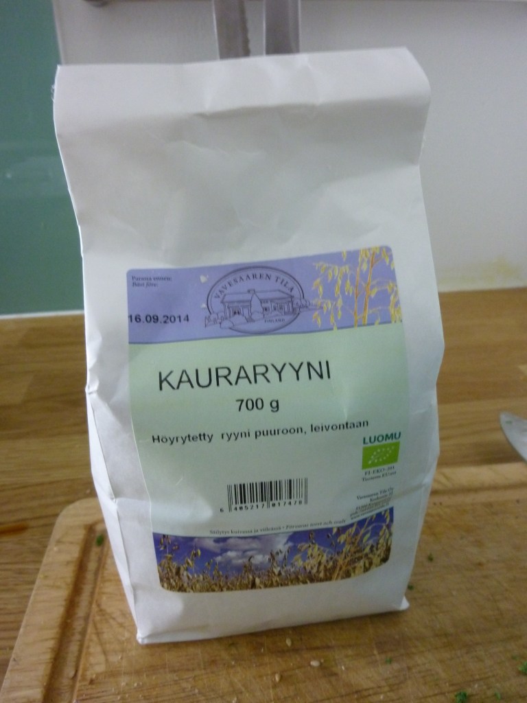 Organic, Finnish oats from S-Market