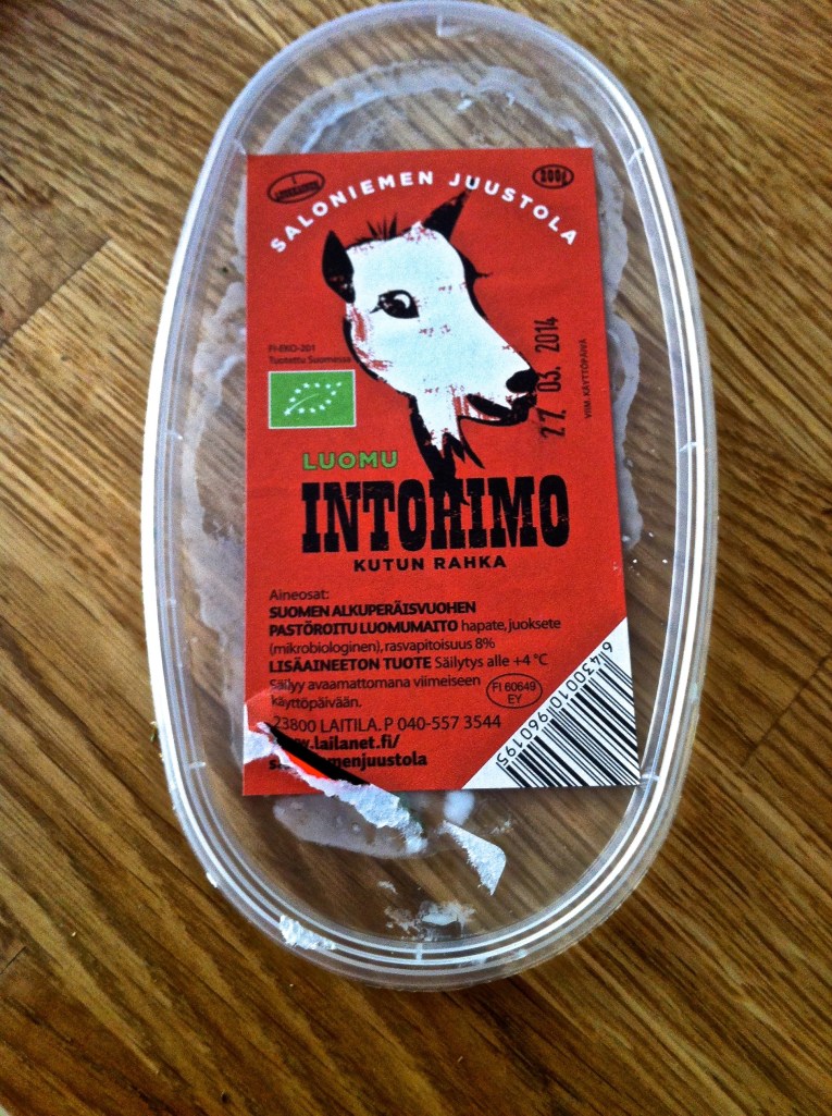 Local, organic Finnish goat quark