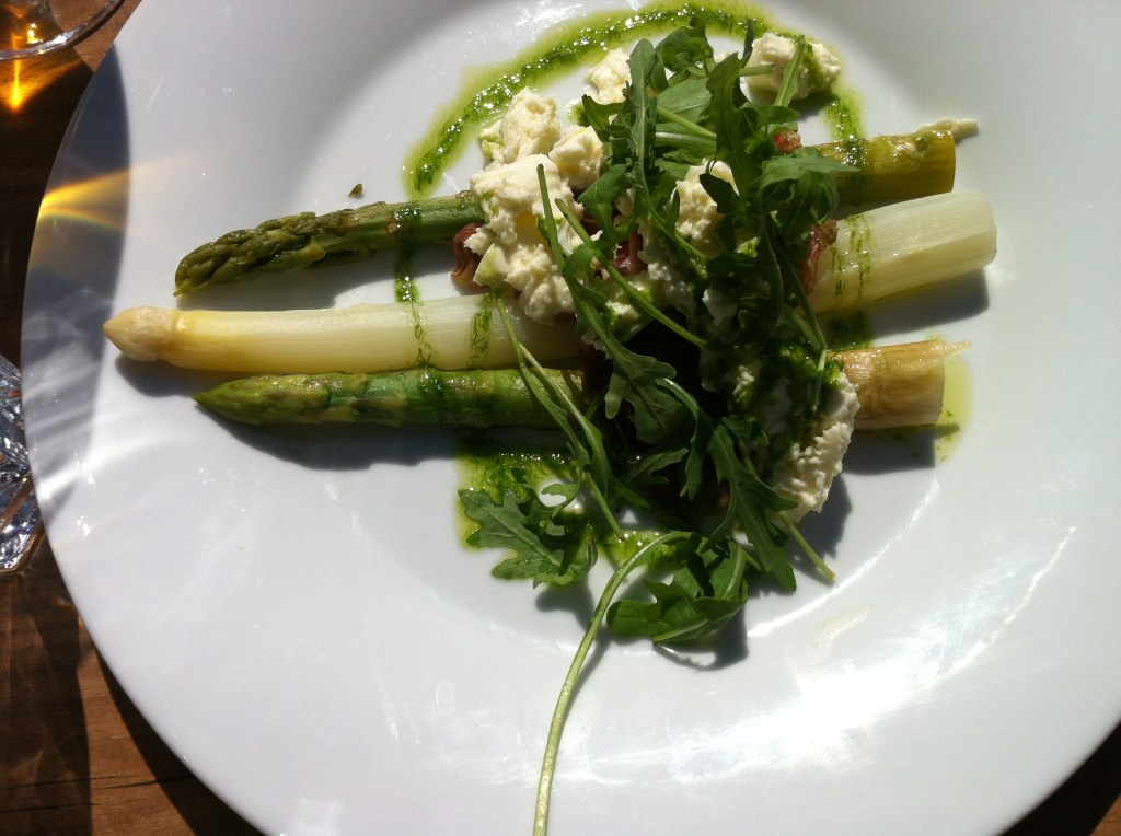 Asparagus plate