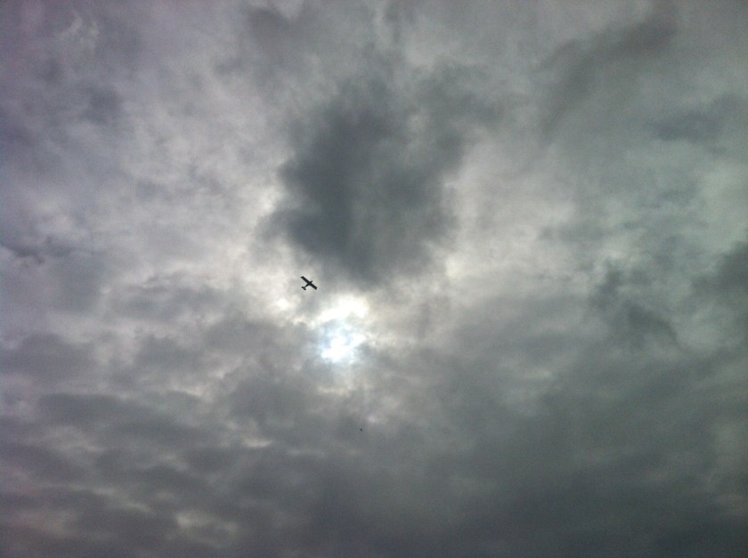 Vappu sky over our picnic