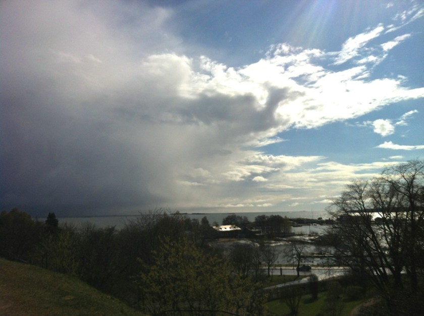 Vappu storm clearing