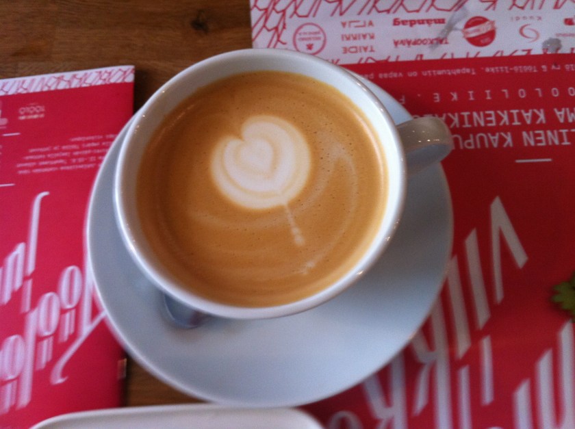 Latte at the Exhibitionists