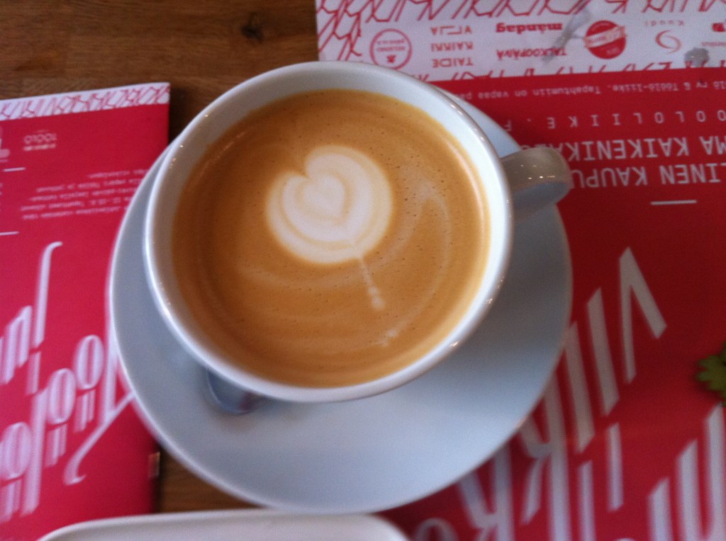 Latte at the Exhibitionists