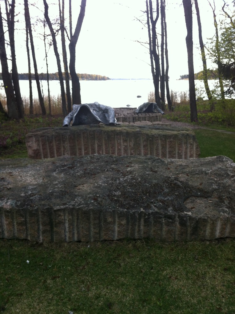 Sculpture at Hanaholmen