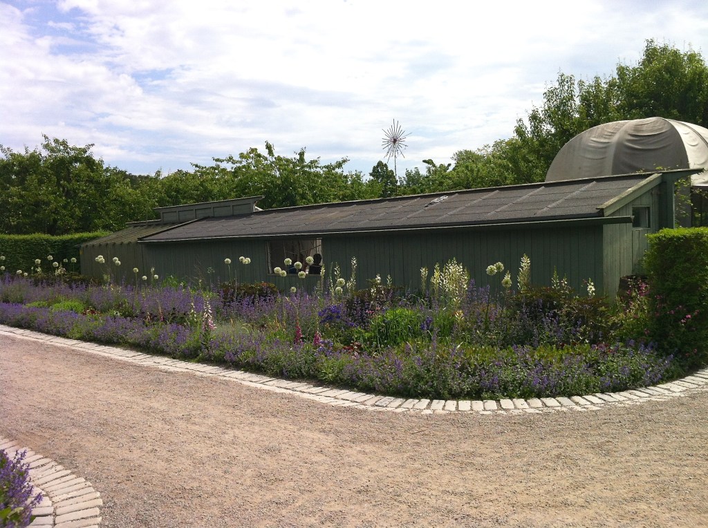 Yards and outbuildings of Rosendals Trägård Stockholm