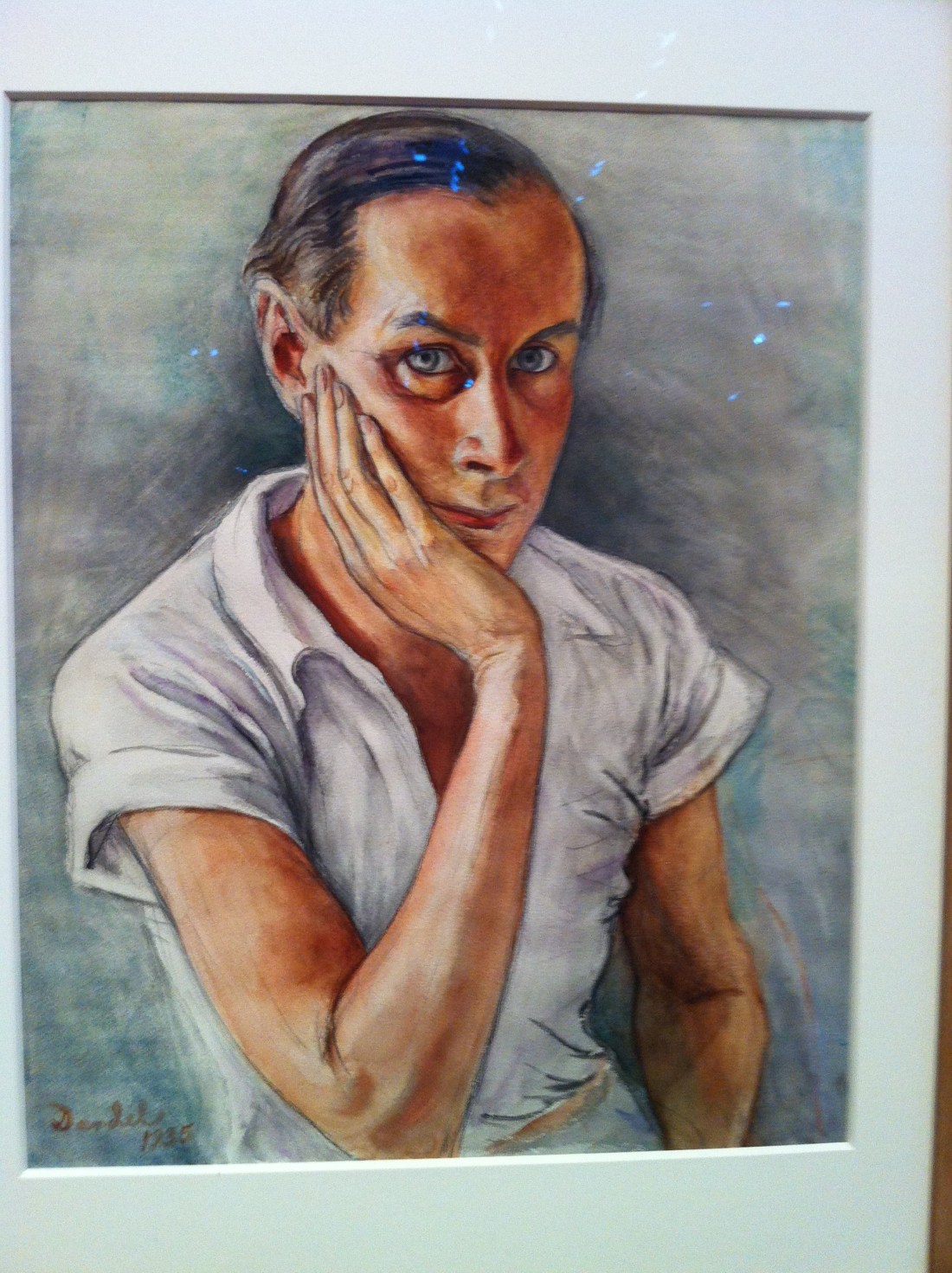 Nils Dardel, Self Portrait 1935