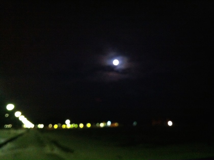 Full Moon Near Kaivopuisto